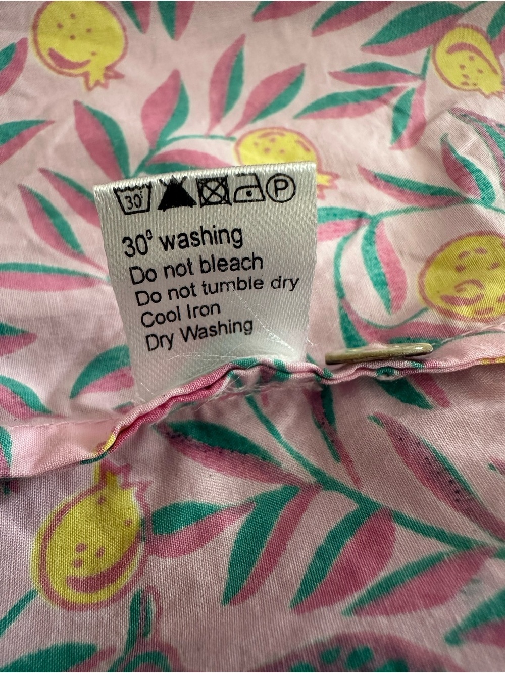 Banjanan Floral Print Mini Dress, Pink yellow & blue, Size XS 100% Cotton - Picture 13 of 13